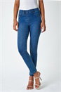 Denim Short 28" Denim Stretch Jegging, Image 2 of 6