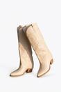 Beige Ivy Womens Embroidered Western Cowboy Boots, Image 1 of 6