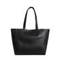 Black 'ABINGDON' Real Leather Designer Tote Bag, Image 4 of 6