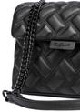 Black Raffaella Black Quilted Chain Bag, Image 2 of 2