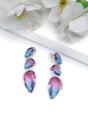 Violet Gleaming violet Drop Earrings, Image 2 of 4