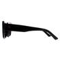 Black Montana Black Rectangle Shiny Black Smoke Polarized MP56, Image 3 of 4