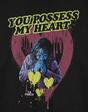 Black Exorcist You Cropped Short Sleeved T-Shirt, Image 6 of 6