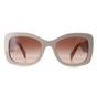 White Prada White Oval Desert Brown Gradient PRA08S, Image 1 of 4