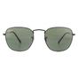 Black Round Polished Black Green G-15 Sunglasses, Image 1 of 4