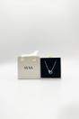 Silver Double Ring Diamante Bracelet  - Gift Boxed, Image 2 of 3