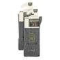 Black 4 Pack Super Soft Walking Boot Hiking Socks, Image 3 of 3
