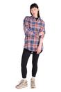 Navy Elm Flannel Relaxed Fit Long Sleeved Shirt, Image 4 of 4