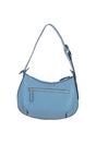 Blue 'Nevina' Real Leather Shoulder Bag, Image 3 of 4