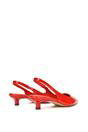 Red 'Jenny'  Pointed Toe Low Kitten Heel Slingback Pumps, Image 5 of 5