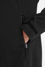 Black Enya Longline Waterproof Softshell Jacket, Image 5 of 6