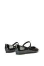 Black XY LONDON Black 'Aimee' Flat Mary Jane Ballerina Pumps, Image 4 of 5