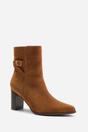 Beige 'North' Wide Fit Block Heel Boot, Image 2 of 4