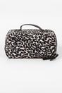 Cream Etre Cream Leopard Vanity Case Makeup Bag, Image 2 of 4