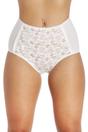 White 3 Pack Lace Front Full Briefs, Image 1 of 3