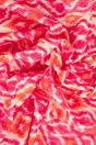 Pink Aztec Print Cotton Lightweight Scarf, Image 4 of 4