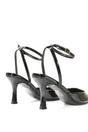 Black 'Tori' Pointed Toe Stiletto Heels With Ankle Strap, Image 5 of 6