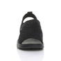 Black AJVANI Black Slingback Diamante Summer Holiday Comfort Sandals, Image 5 of 5