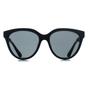 Grey Cat Eye Shiny Transparent Grey Dark Grey AX4148SU, Image 1 of 3