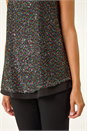 Multi Split Back Sequin Top, Image 5 of 5