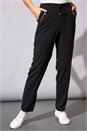 Black 25 Inch Tie Front Jogger, Image 1 of 4
