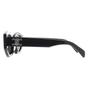 Black Cat Eye Shiny Black Smoke Grey Triomphe CL40238U, Image 3 of 4