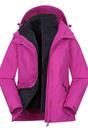 Pink Thunderstorm II 3 in 1 Waterproof Jacket, Image 5 of 5