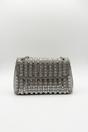 Silver Silver Embellished Shoulder Bag, Image 1 of 4
