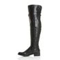 Black AJVANI Black Riding Over The Knee Boots, Image 3 of 8