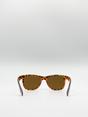 Brown Classic Wayfarer Plastic Frame Sunglasses, Image 5 of 5