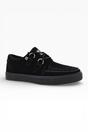 Black TUK Footwear Black Pointed Creeper Sneaker Suede Shoes, Image 2 of 8