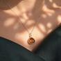 Silver Alexandrite Colour Changing June Birthstone Necklace, Image 2 of 5