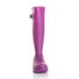 Fuchsia AJVANI Fuchsia Waterproof Wellington Boots Wellies, Image 6 of 6