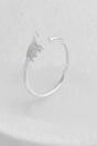 Silver Sterling Silver Brontosaurus Dinosaur Ring, Image 2 of 2