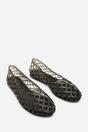 Black Where's That From Black Kori Jelly Ballet Pumps, Image 4 of 6