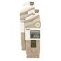 Cream 6 Pack Bamboo Boot Cute Scalloped Top Socks, Image 3 of 3