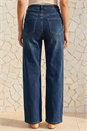 Denim Wide Leg Stretch Jean, Image 3 of 4