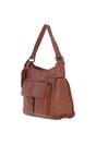Tan 'Pelle Fantasia' Vintage-Inspired Shoulder Bag, Image 2 of 3