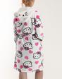 Multi Hello Kitty Character Hooded Bathrobe, Image 2 of 6