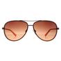 Brown Aviator Copper Brown Brown Gradient TB1644 Sunnia Sunglasses, Image 1 of 4