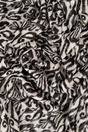 Black Sarta Black Damask Lightweight Cotton Scarf, Image 3 of 4