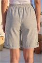 Khaki Classic Texture Stripe Short, Image 3 of 4