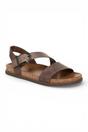 Multi Womens "Lance" Footbed Strappy Flat Sandals, Image 2 of 6