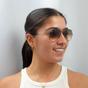 Grey Ray-Ban Grey Aviator Gunmetal Brown Gradient Sunglasses, Image 4 of 4