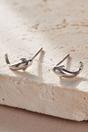 Silver Sterling Silver Koi Fish Stud Earrings, Image 2 of 3