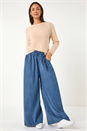 Denim Baby Corduroy Wide Leg Trousers, Image 1 of 7