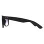 Black Ray-Ban Black Rectangle Rubber Black Grey Gradient Sunglasses, Image 3 of 4