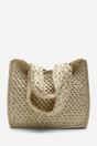 Natural Where's That From Natural Vivid Raffia Tote Bag, Image 1 of 5