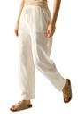 Cream Elbrie Plain Trousers, Image 4 of 5