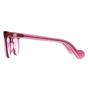 Pink Round Shiny Transparent Fuxia Pink Gradient ML0015, Image 3 of 4